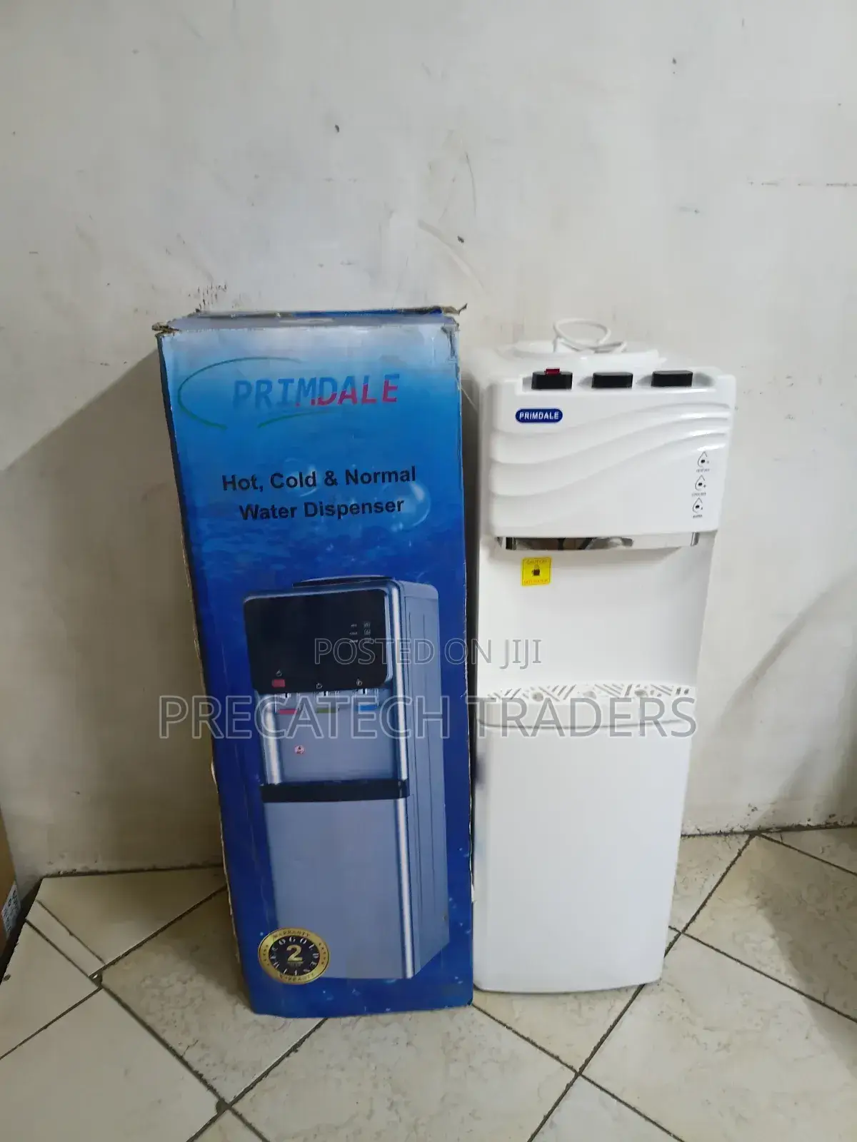 Primdale 3 Tap Water Dispenser – White