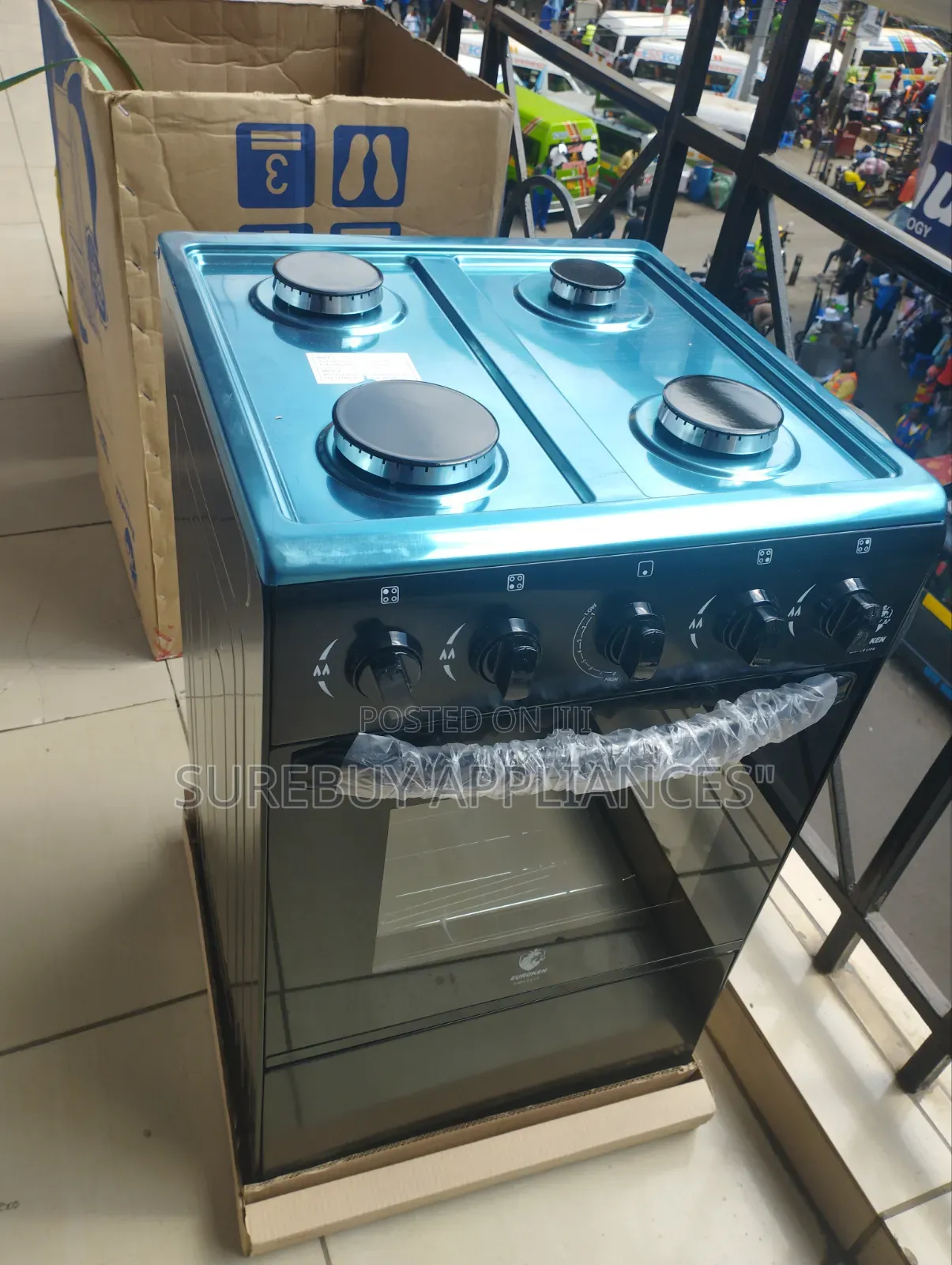 Euroken 4g-50*55 Full Gas Standing Cooker