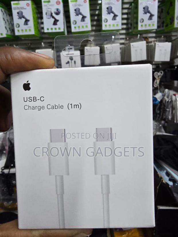 Apple USB-C Power Sync Cable 1 Meter Durable Design - thumbnail 2