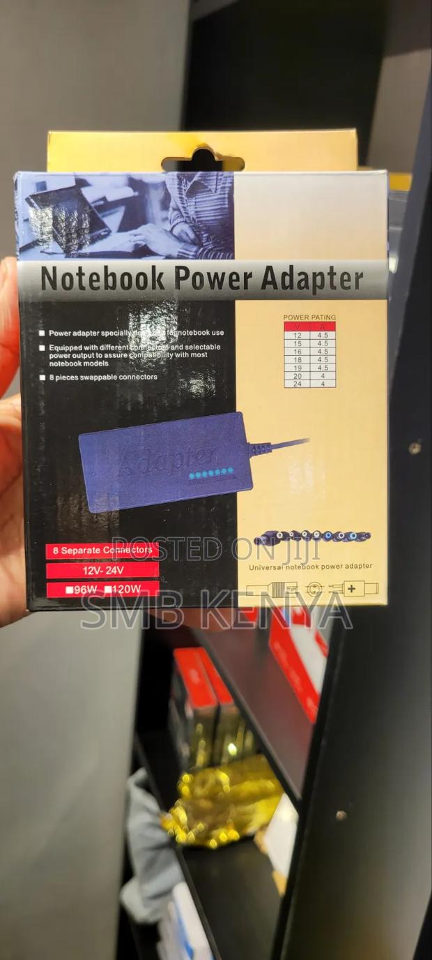 Universal Notebook Power Adapter With 8 Separate Connectors - thumbnail 2