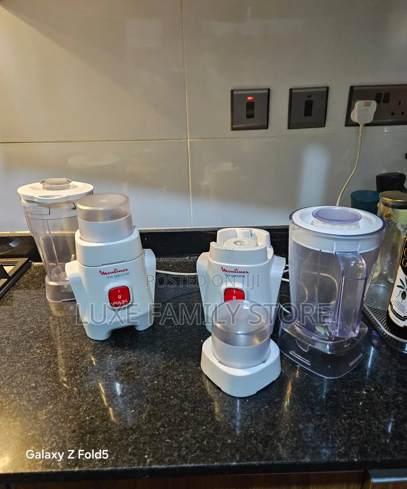 Moulinex Genuine 400W Blender With Grinder – 1.25L White