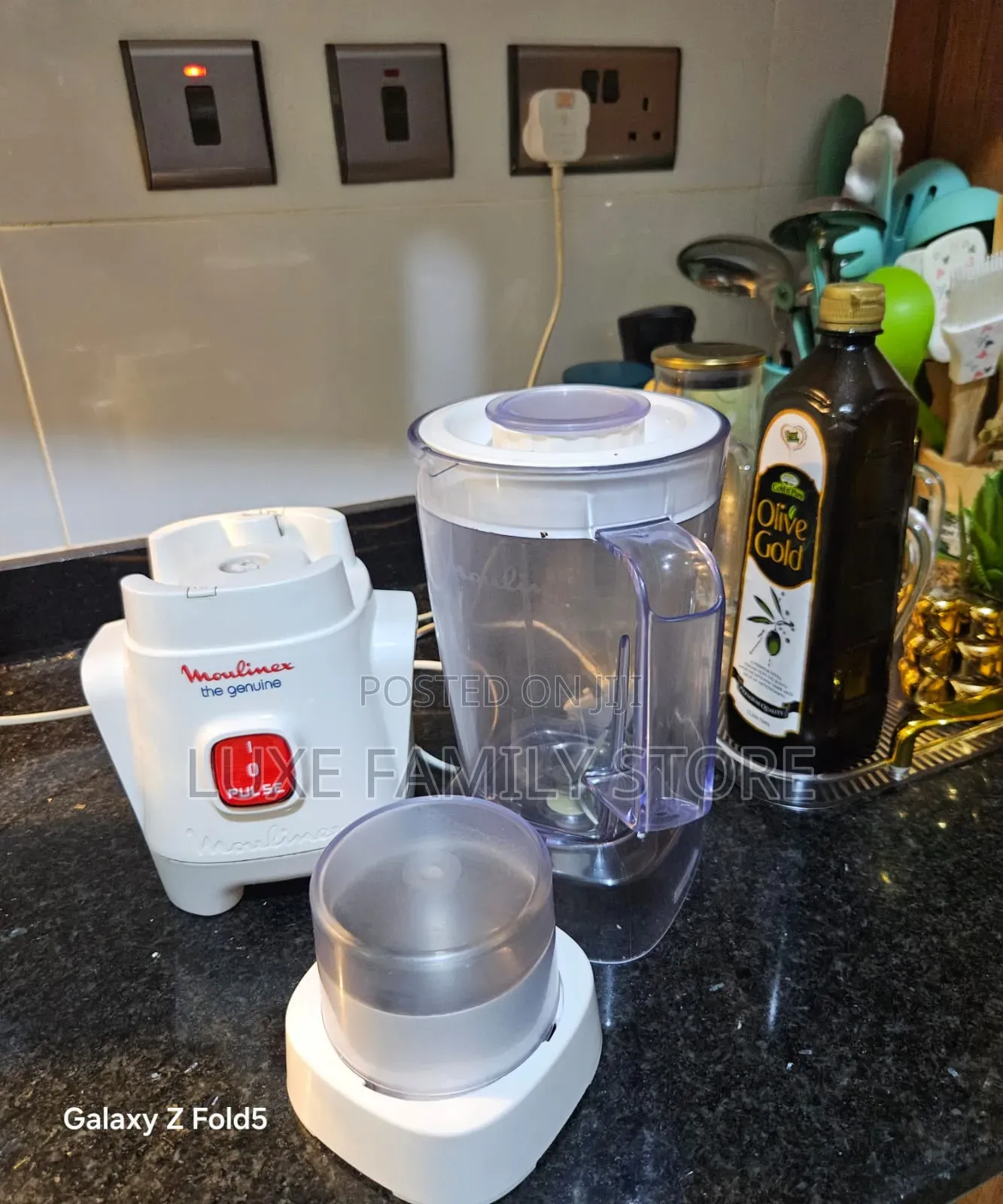 Moulinex Genuine 400W Blender With Grinder – 1.25L White