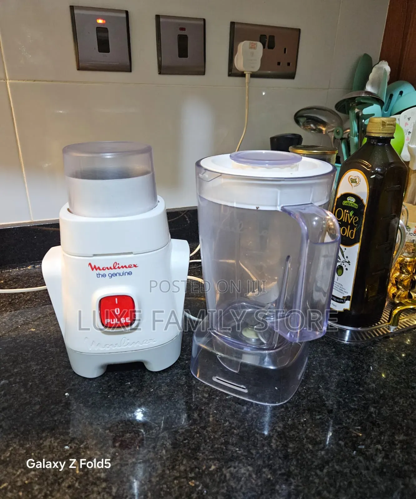 Moulinex Genuine 400W Blender With Grinder – 1.25L White