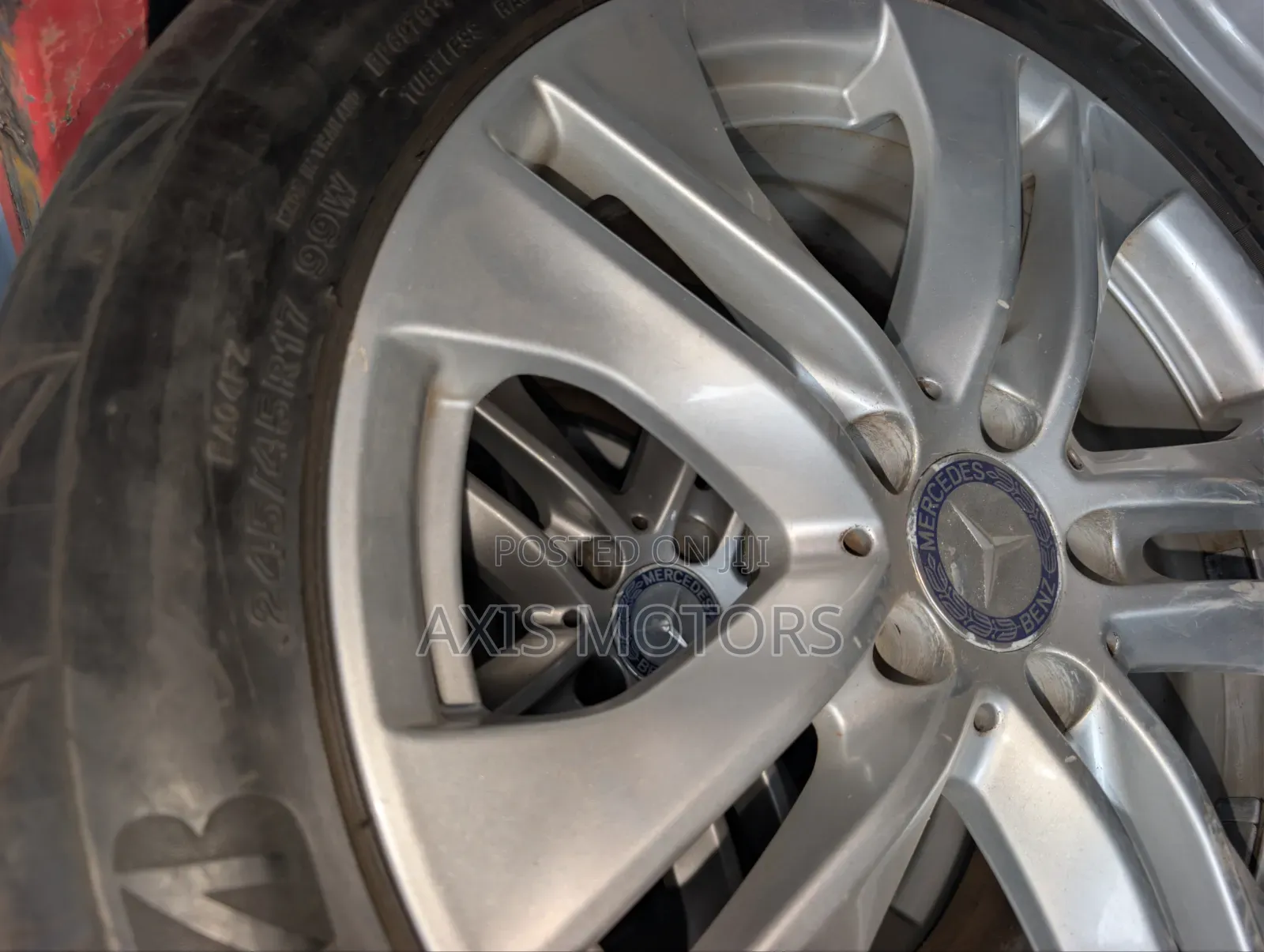 225/50zr17 Mercedes Benz Rims Tires