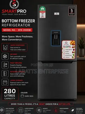 Skyworth SFR-350-DBI Double Door Refrigerator – 280 Litres