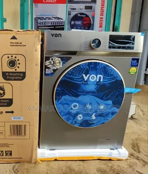 *Von Washing Machine 10KG Front Load Wash and Spin Fully Automatic