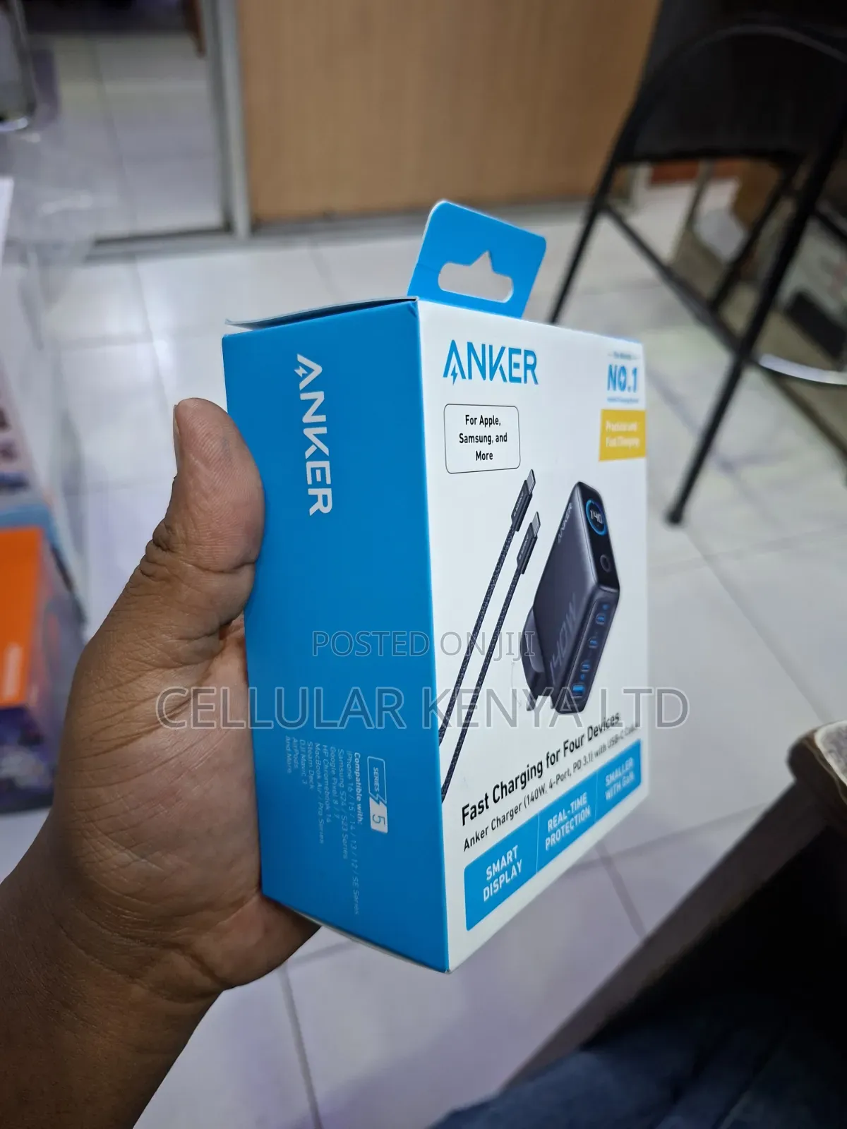 Anker Fast Charger (140W, 4-Port, PD 3.1)