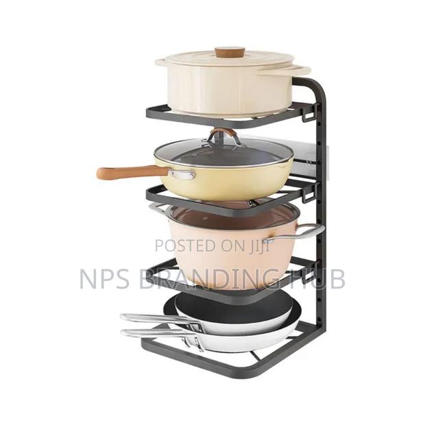 4 Layer Adjustable Pots Rack (Zn - main view