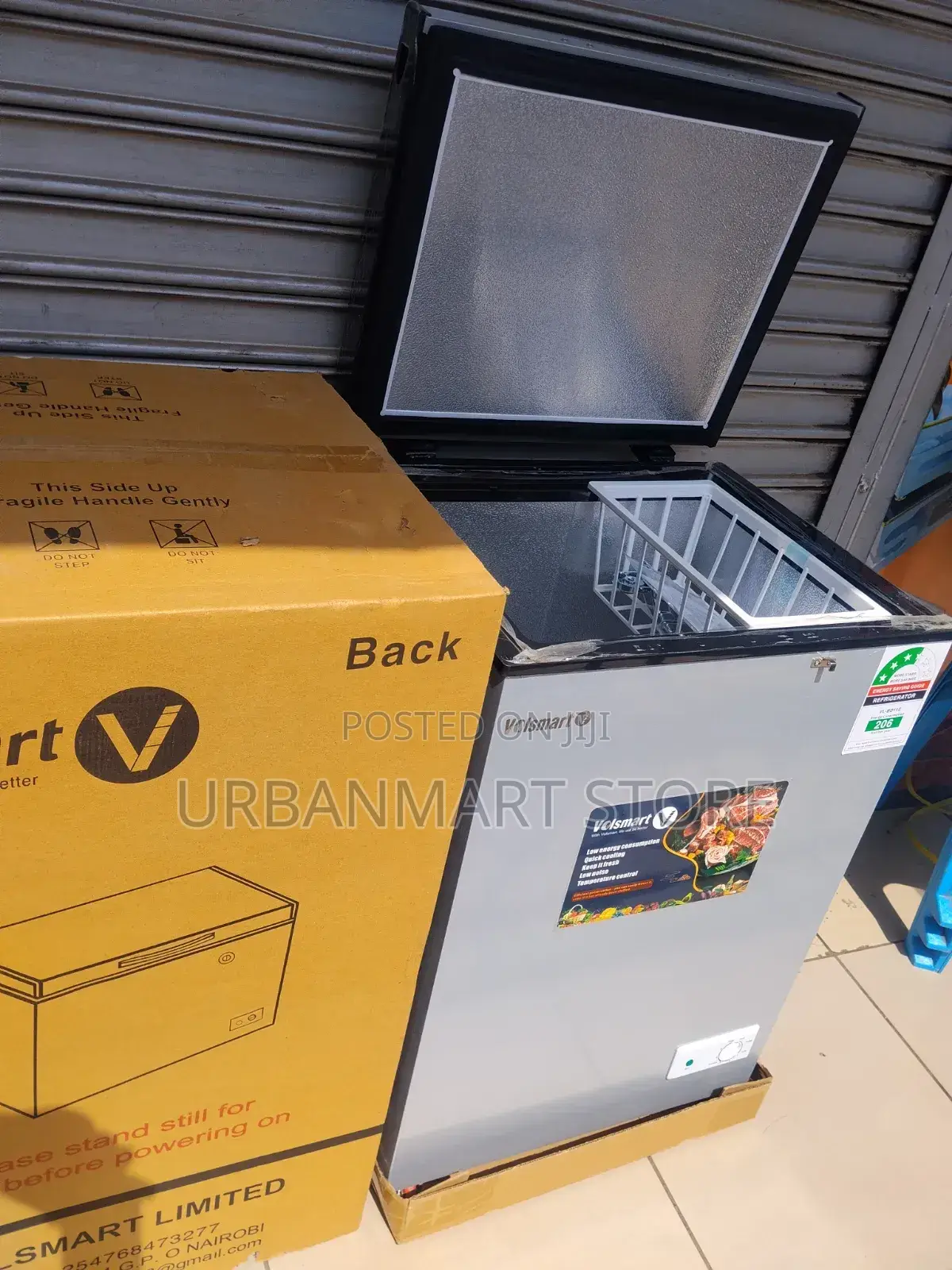 Volsmart Freezer 110 Litres, 2 Years Warranty
