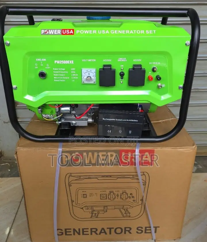 POWER USA 3.0KVA Generator/Power Usa Gasoline Generator