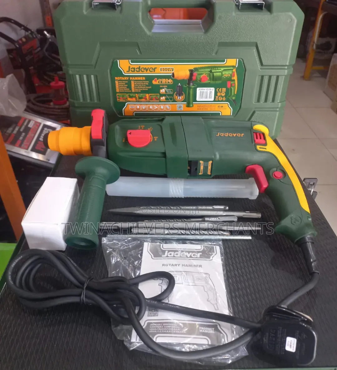 800w Electric Rotary Hammer Drill(Jadever)