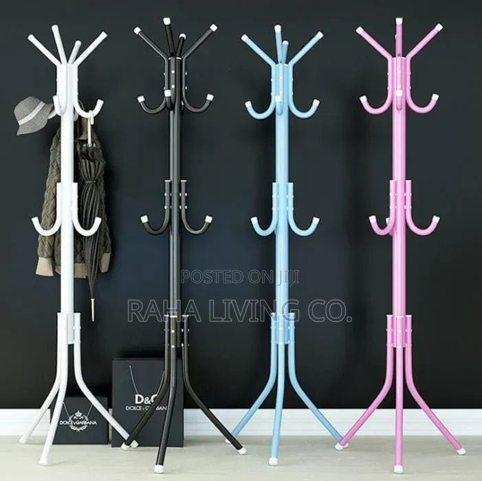 Metallic Coat Bag Hanger Stand | 170cm | Carbon Steel