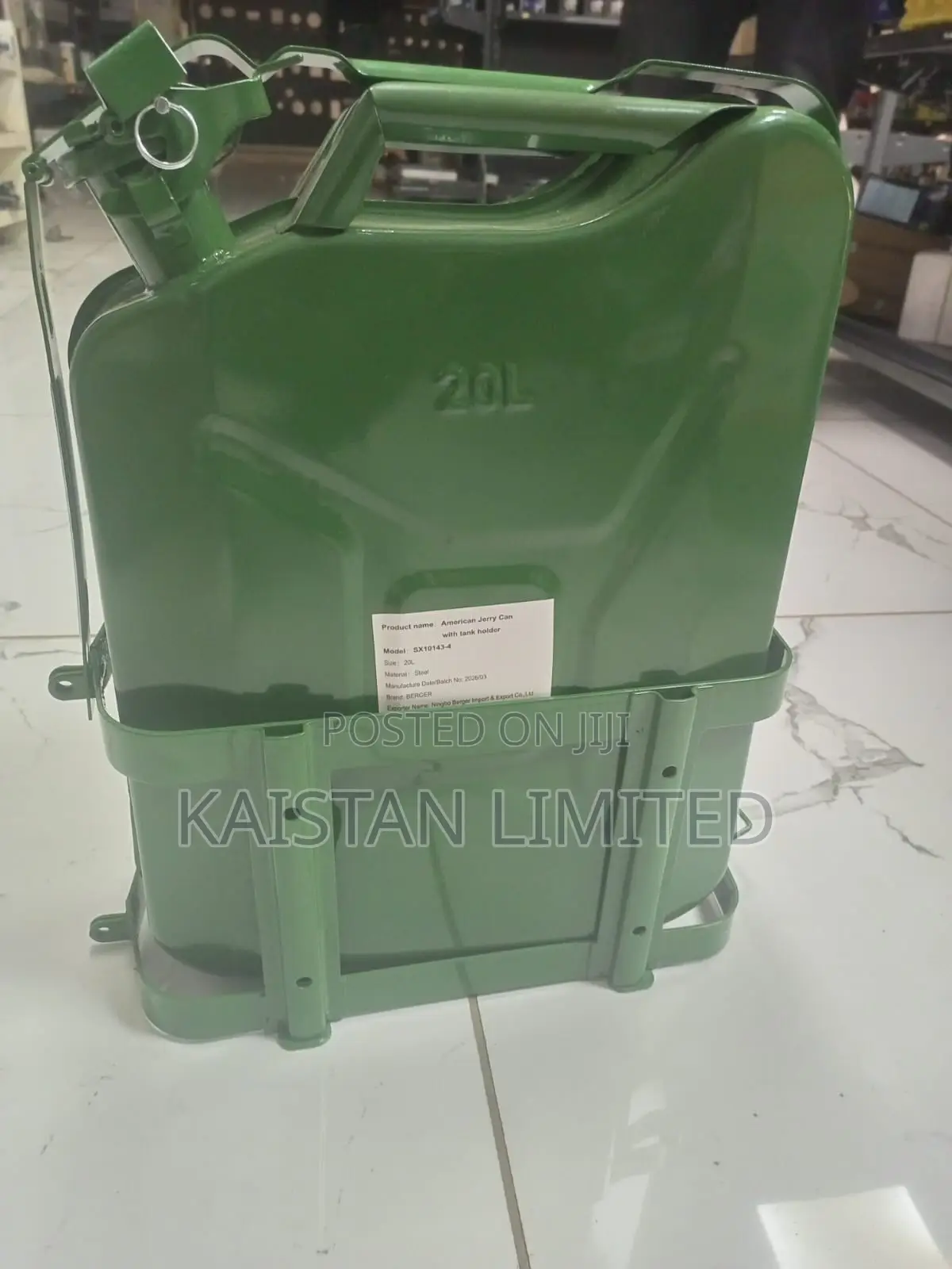 Water Storage Can/ Fuel Jerrycan