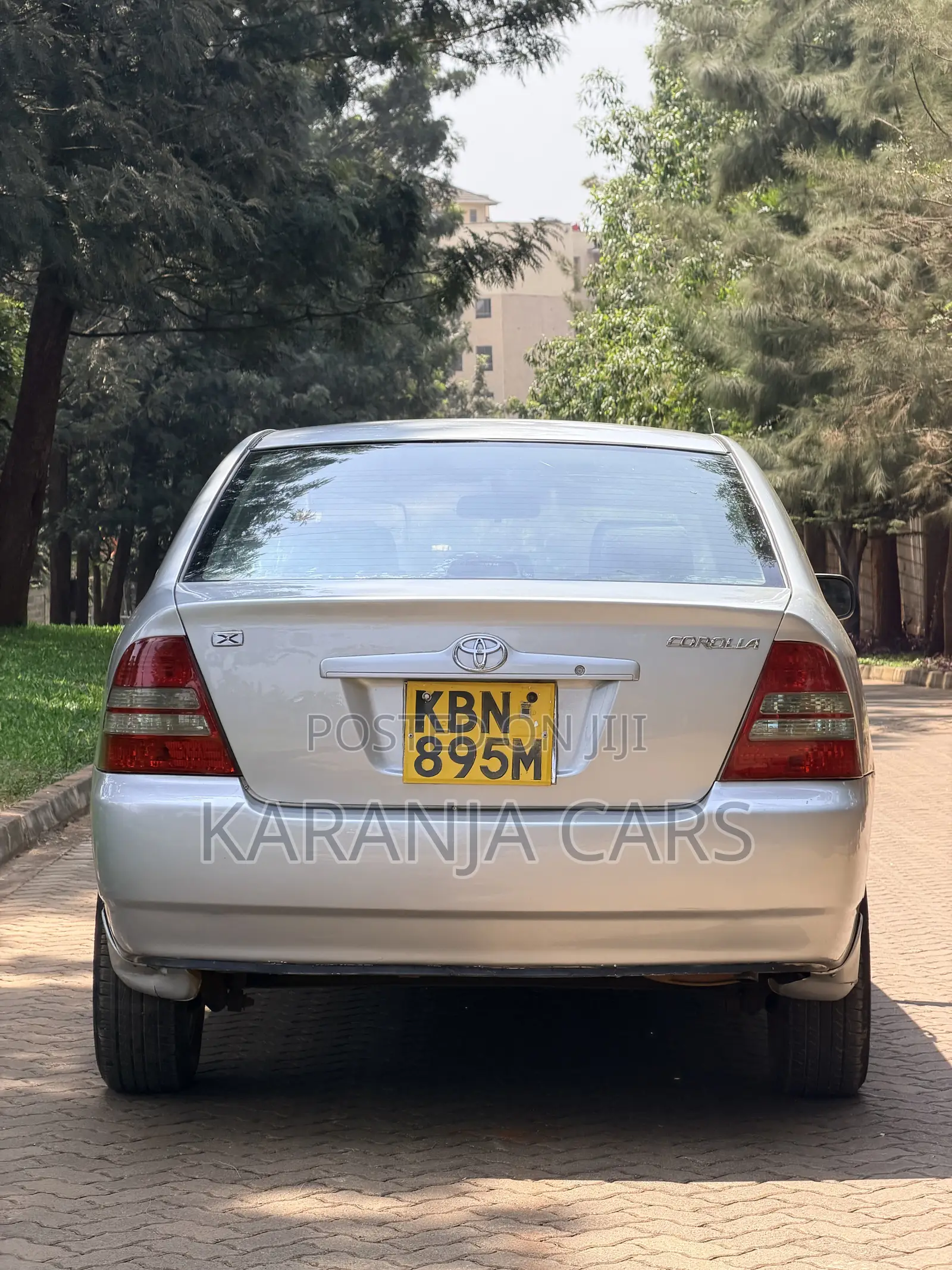 Toyota Corolla Sedan 2003 Silver