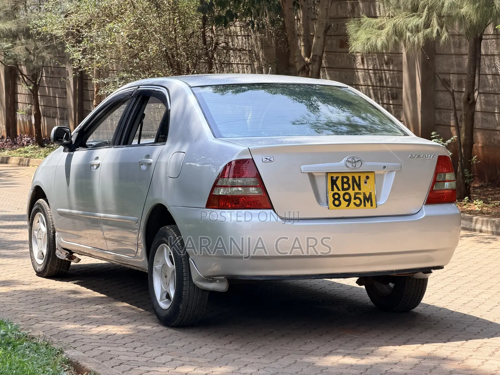 Toyota Corolla Sedan 2003 Silver