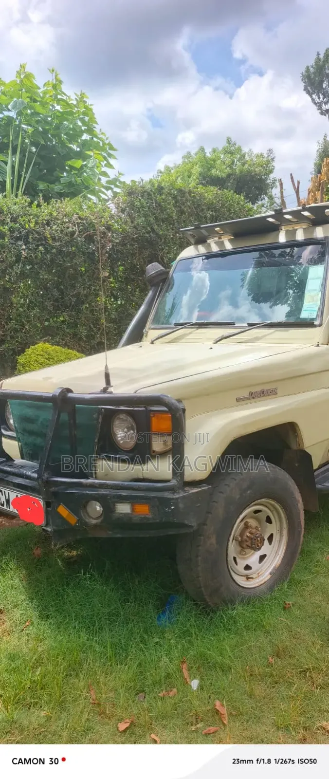 Toyota Land Cruiser 2002 Beige