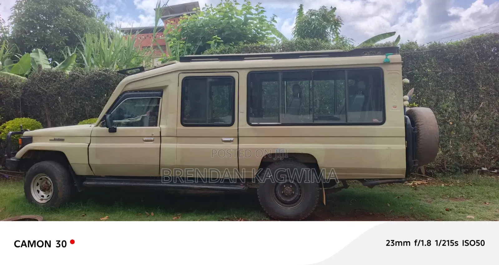 Toyota Land Cruiser 2002 Beige