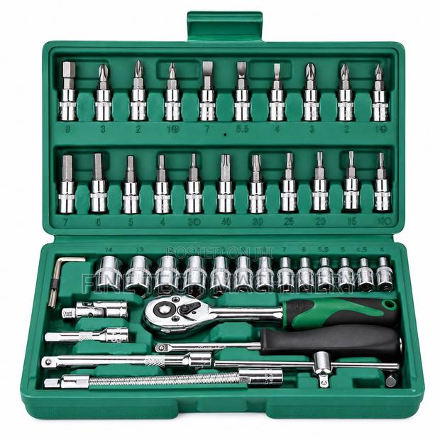46-Piece Drive Socket Bit Set - main view