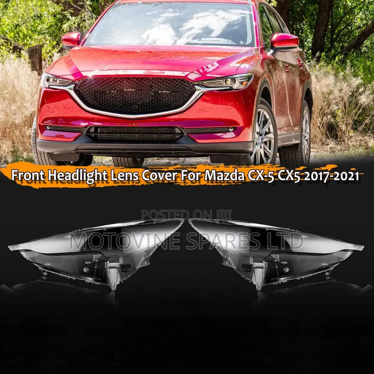 Mazda CX-5 2017-2021 Headlight Lens Cover Available