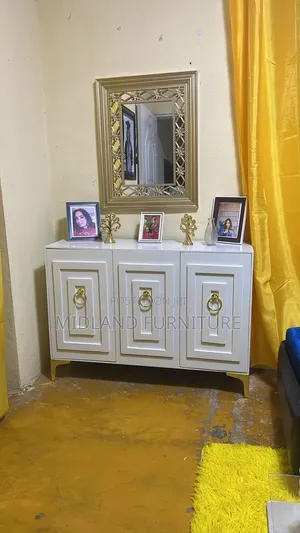 White Buffet Sideboard Cupboard Pay in Delivery