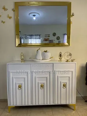 White Buffet Sideboard Cupboard Pay in Delivery
