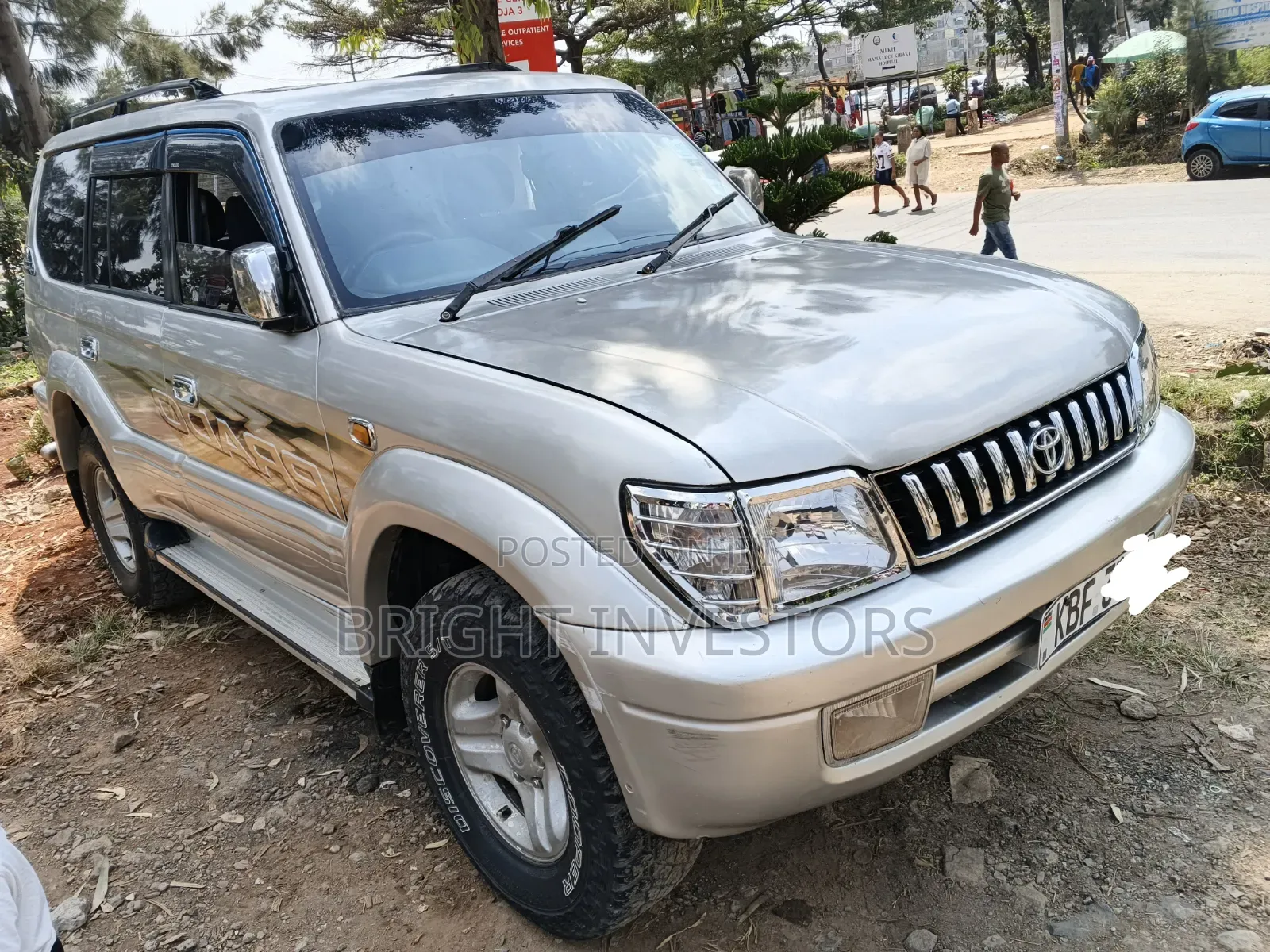Toyota Land Cruiser Prado 2007 Silver