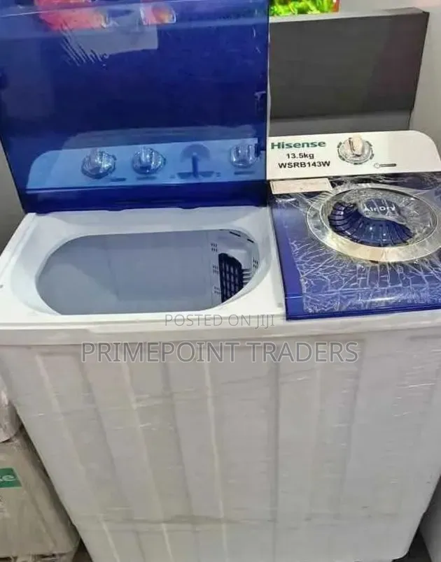 Hisense Washing Machine Twin Tub Top Load 13.5kg