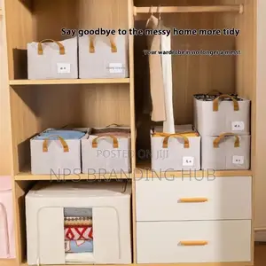 Collapsible Fabric Organizer/ Storage basket(el.b