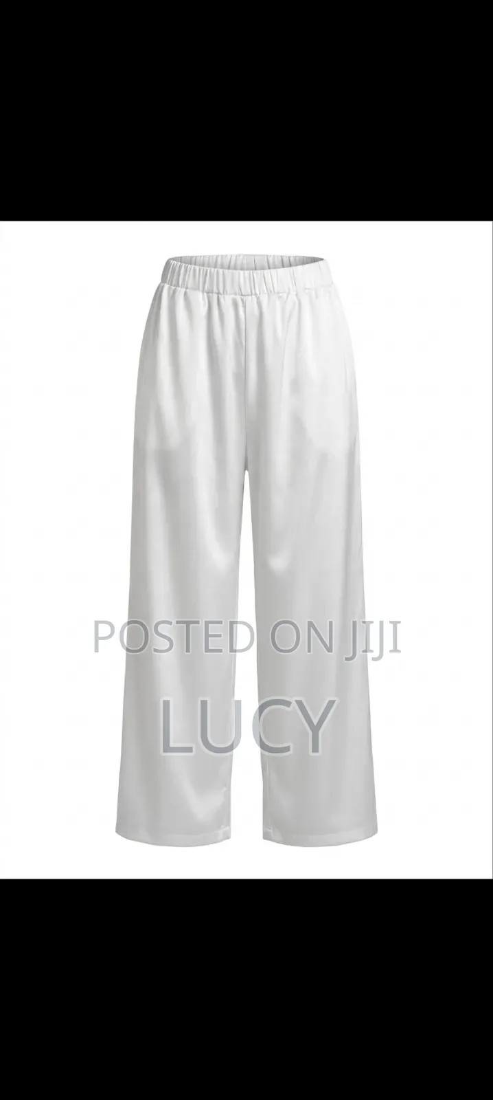 Women’s Casual High-Waist Wide-Leg Trousers