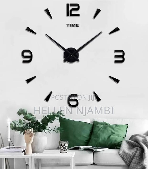 DIY Sticker Wall Clock