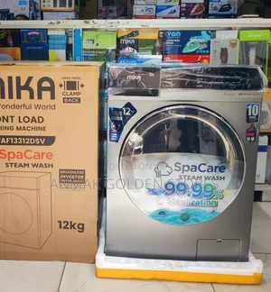 Mika 12kg Fully Automatic Washing Machine Wash Spin 1500rpm