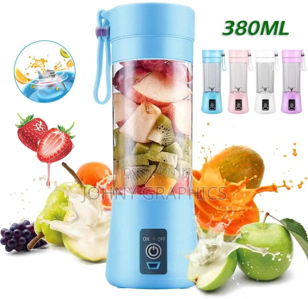 Rechargeable Mini Blender – Portable USB Smoothie Juice Maker