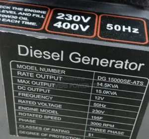 15kva Pulsar Generator Machine With ATS