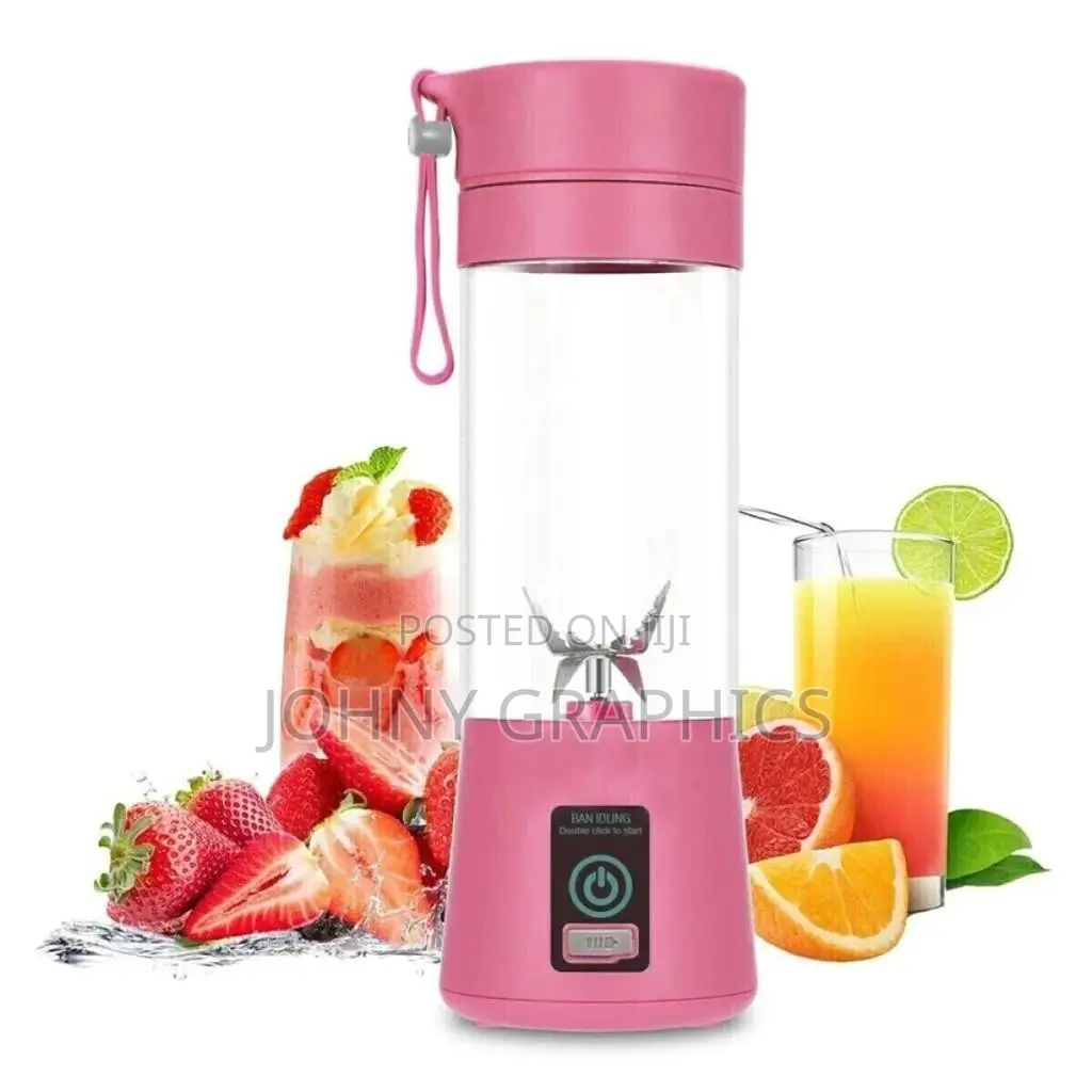 Rechargeable Mini Blender – Portable USB Smoothie Juice Maker