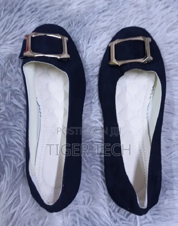 Womens High-Quality, Wear-Resistant Faux Suede With Bold Metal Square