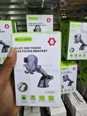 HUA HONG Windshield Car Phone Stand One-Hand Operation