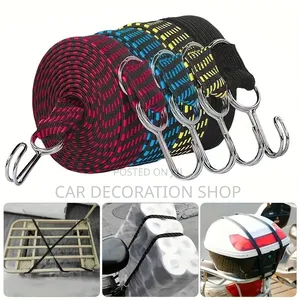 Bikes,car Cargo Straps With J-Hook Both Ends