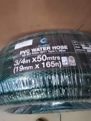 3/4 by 50m Braided Green Hose Pipe