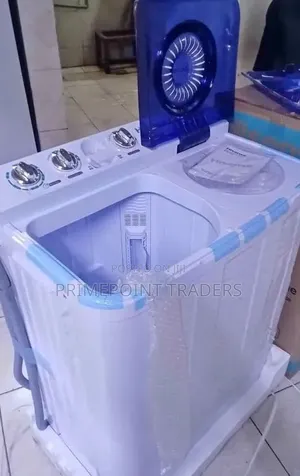 Hisense Washing Machine Twin Tub Top Load 7.5kg Efficient Wash Spin