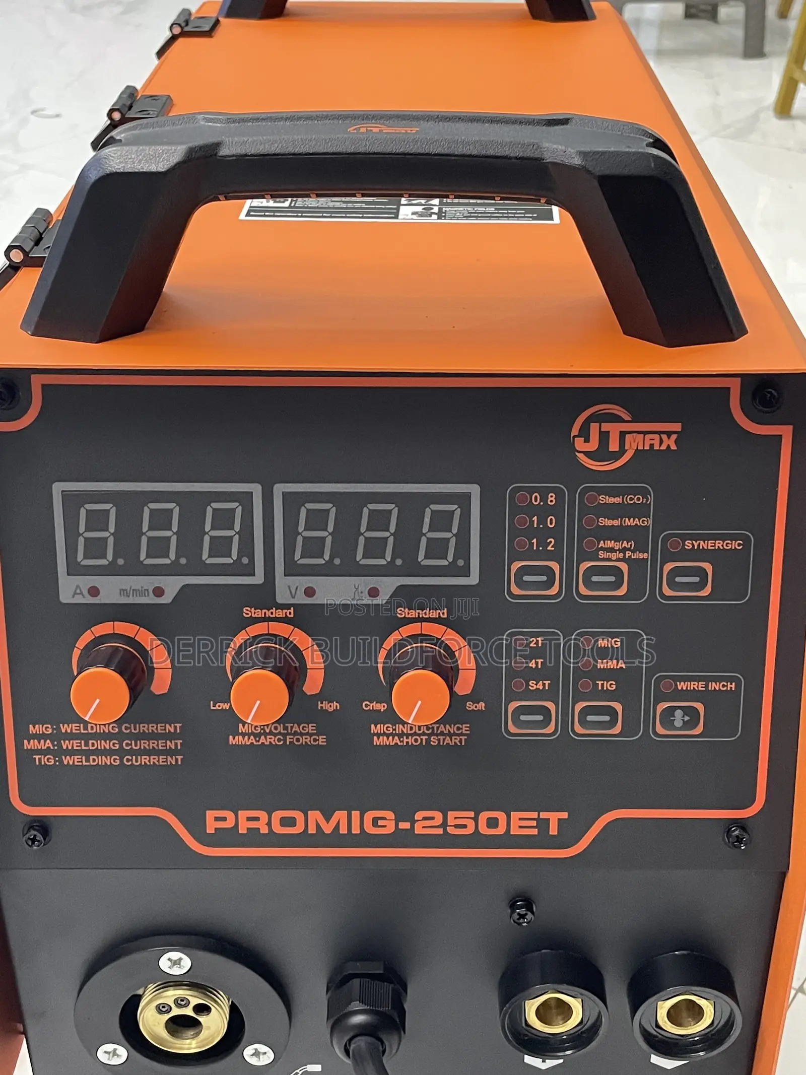 Jt Max Promig 250et Multi Process Welder/Welding -Mig/Mma/Tig Machine