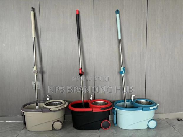 360° Spin Mop With Bucket Dehydration Basket(el.b