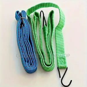 High Quality Latex Nylon Weave Cargo Tying Rope With Hooks