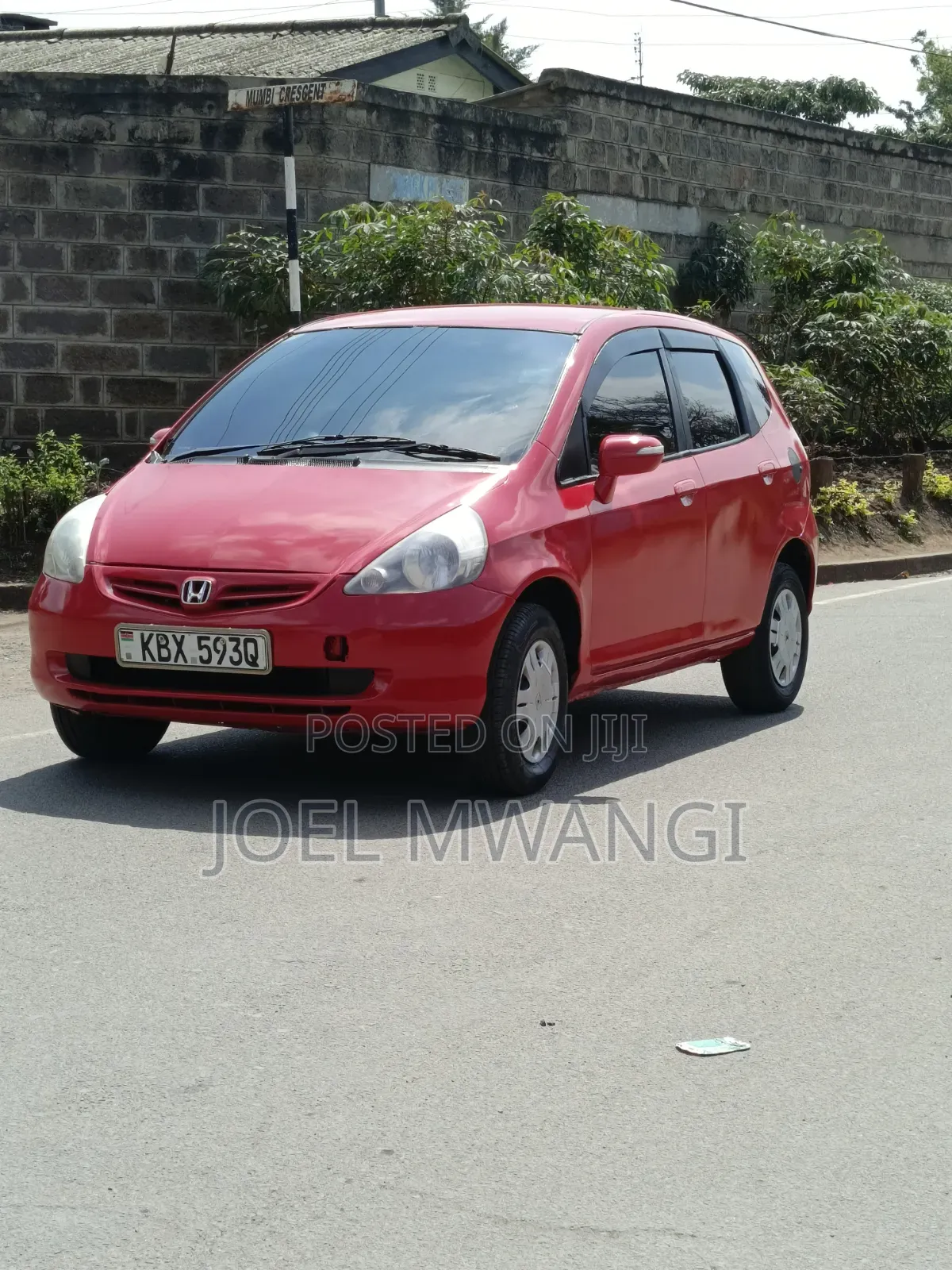 Honda Fit 2006 Maroon