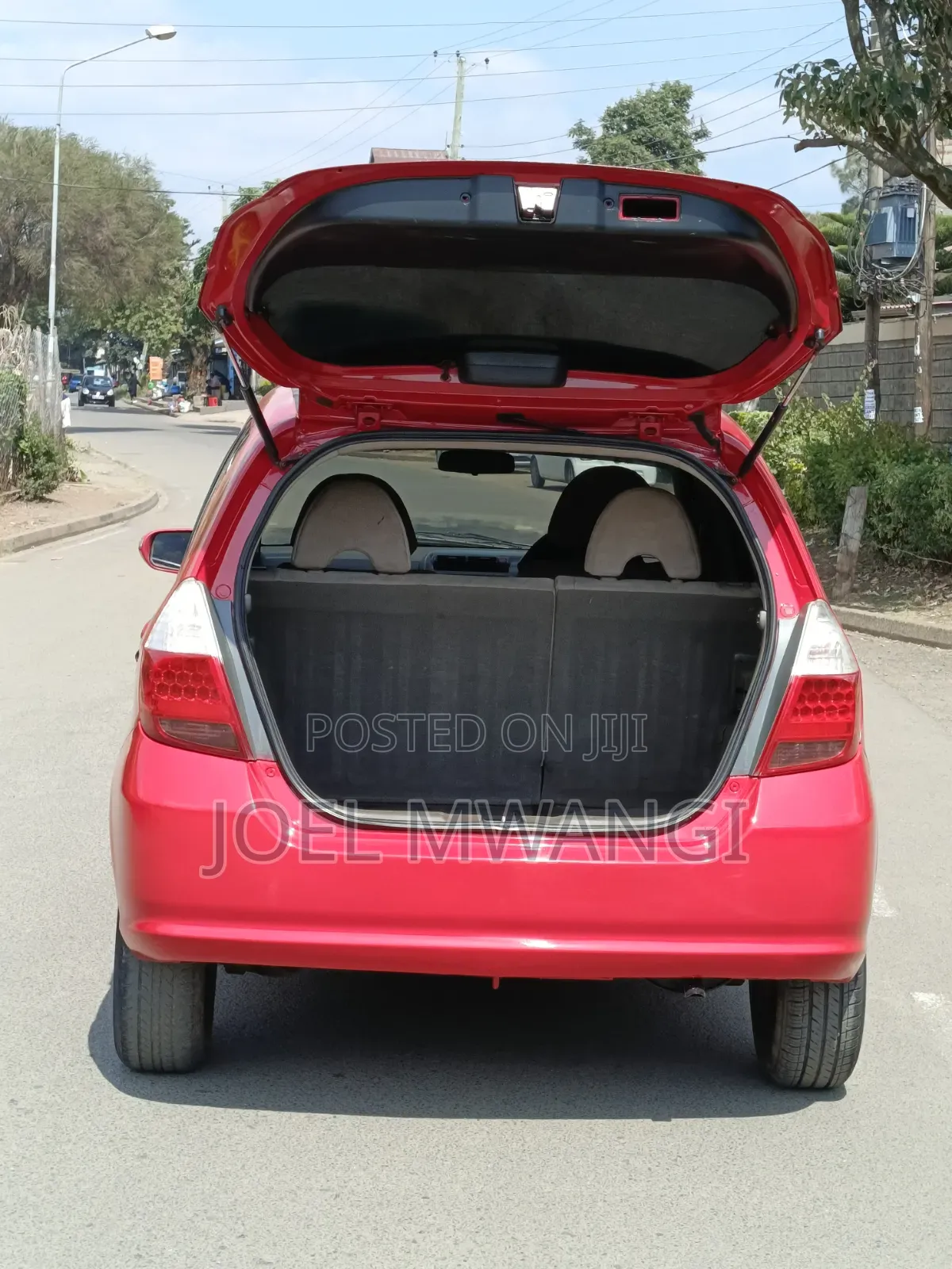 Honda Fit 2006 Maroon