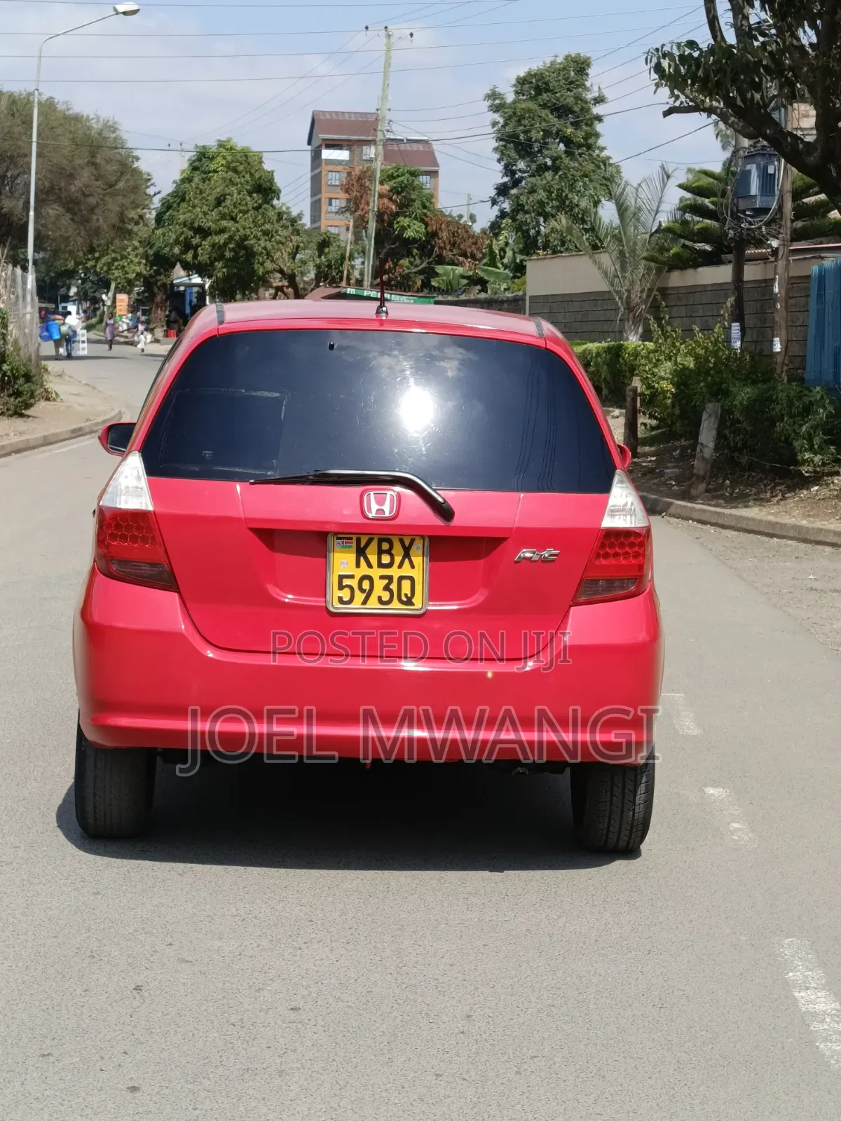 Honda Fit 2006 Maroon
