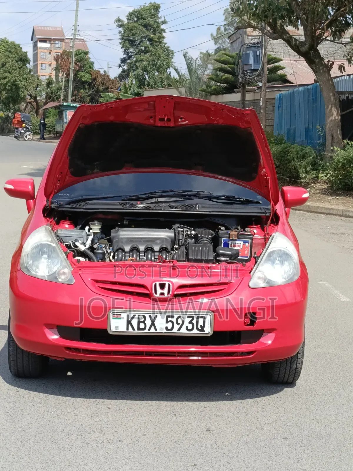 Honda Fit 2006 Maroon