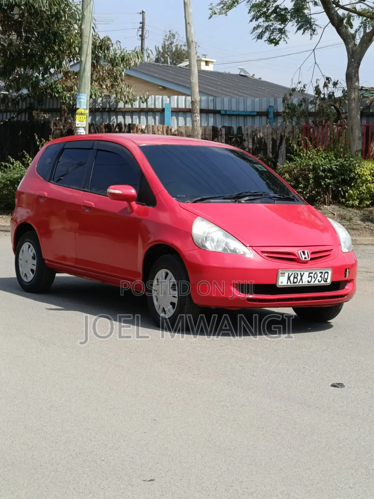 Honda Fit 2006 Maroon