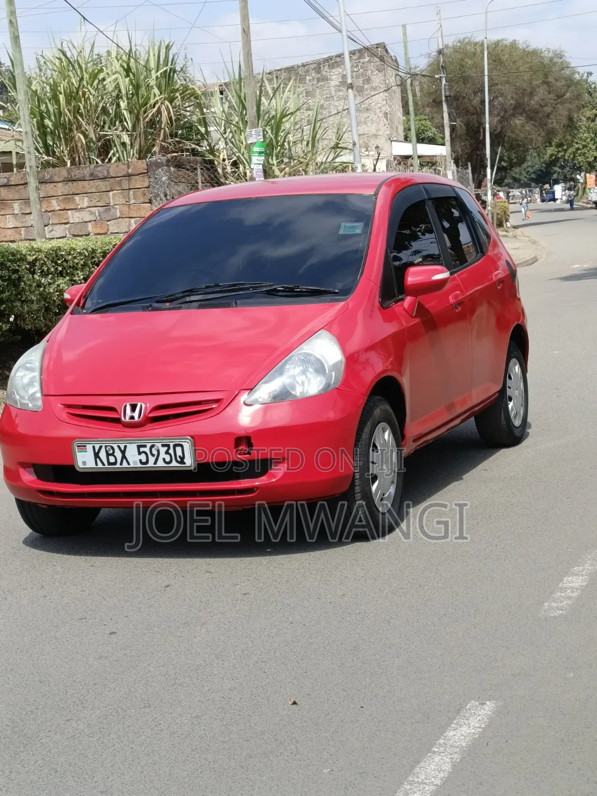 Honda Fit 2006 Maroon