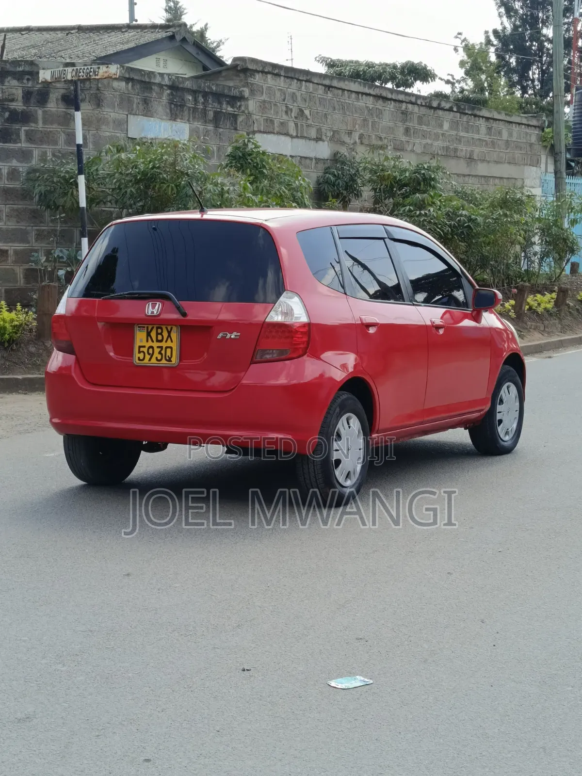 Honda Fit 2006 Maroon
