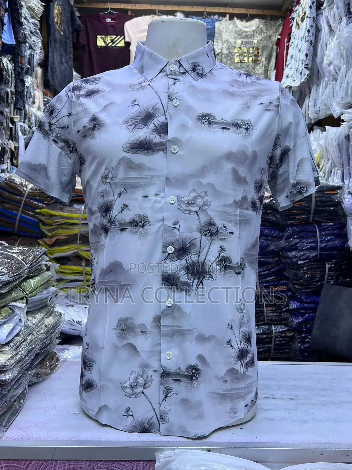 Floral Silk Shirts